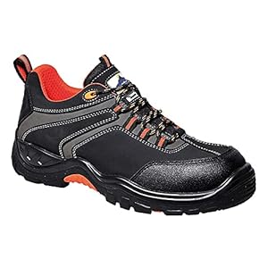 Portwest Uniseks werkschoenen, zwart.