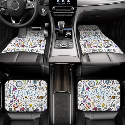 Alfombrillas para coche Ciencia solución suelos limpios alfombrillas neopreno 6