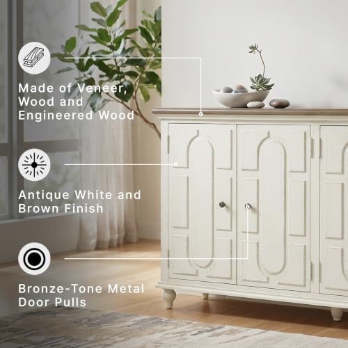 Signature Design by Ashley Roranville 69" Sideboard Buffet Accent Cabinet - image 5