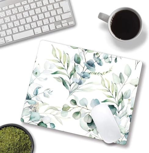 Image of Premium-Textured Mouse Pad, Non-Slip Rubber Base Mousepad for Laptop, Computer & PC, 9.5x7.9 in - Enhanced Precision, Ergonomic Comfort, Ideal for Gaming & Office (Green Grass)