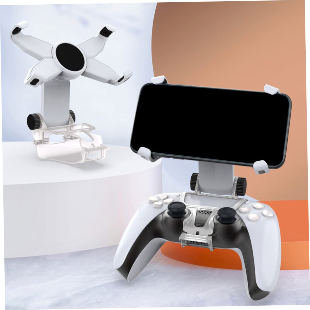 OSALADI 3stücke Praktischer Verstellbarer Handyhalter Für Gamepads Robuster Stand Für Gaming-szenarien Kompatibel Mit Verschiedenen Smartphones Stabil Und Benutzerfreundlich Für