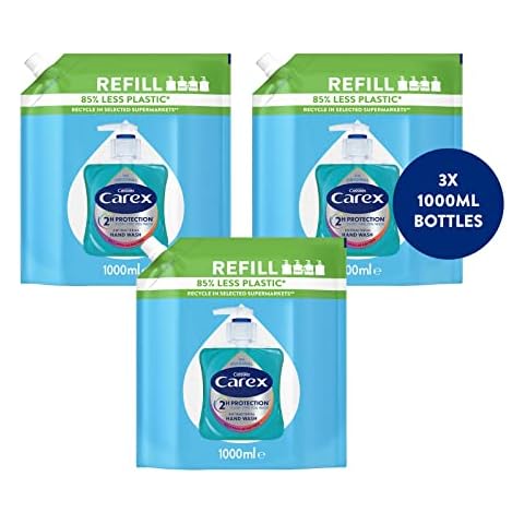 Carex Antibacterial Hand Wash Eco Refills Cover