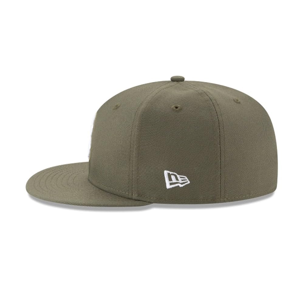 New Era MLB 59FIFTY Boston Red Sox Baseballkappe, Olivgrün, Kollektion