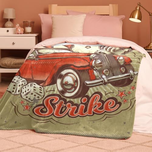 Couverture polaire de lit canapé salon bureau voiture 150x130 - 8