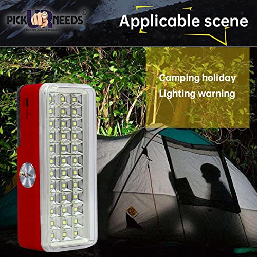 Image of Pick Ur Needs Rechargeable High-Bright 24 LED with Emergency Lantern Floor Lamp Light Pack of 2