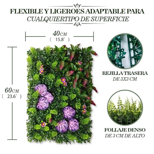 Listado de Muro verde artificial - los preferidos. 30 Imagen adicional