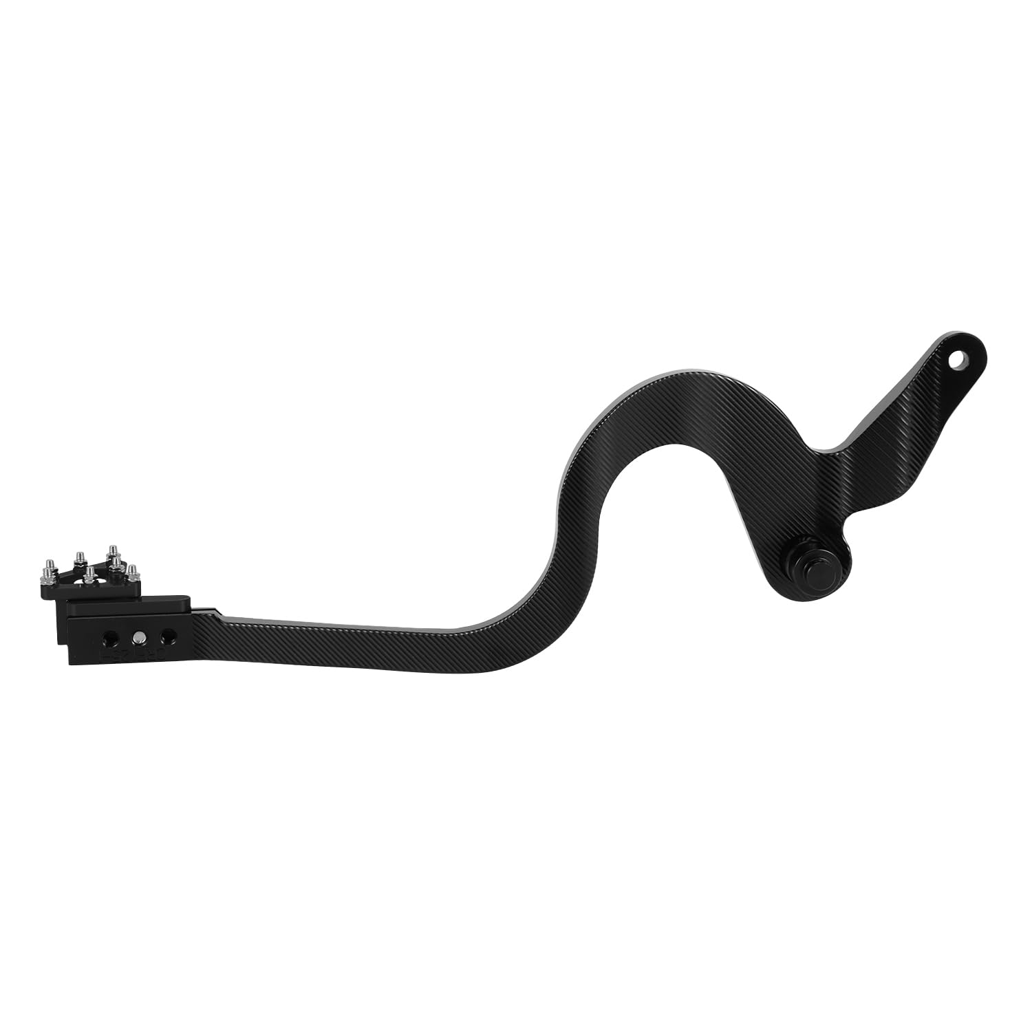 Pedal de freno trasero plegable CNC para motocicleta CRF125F CRF 125F 2014-2025 Dirt Pit Bike, color negro