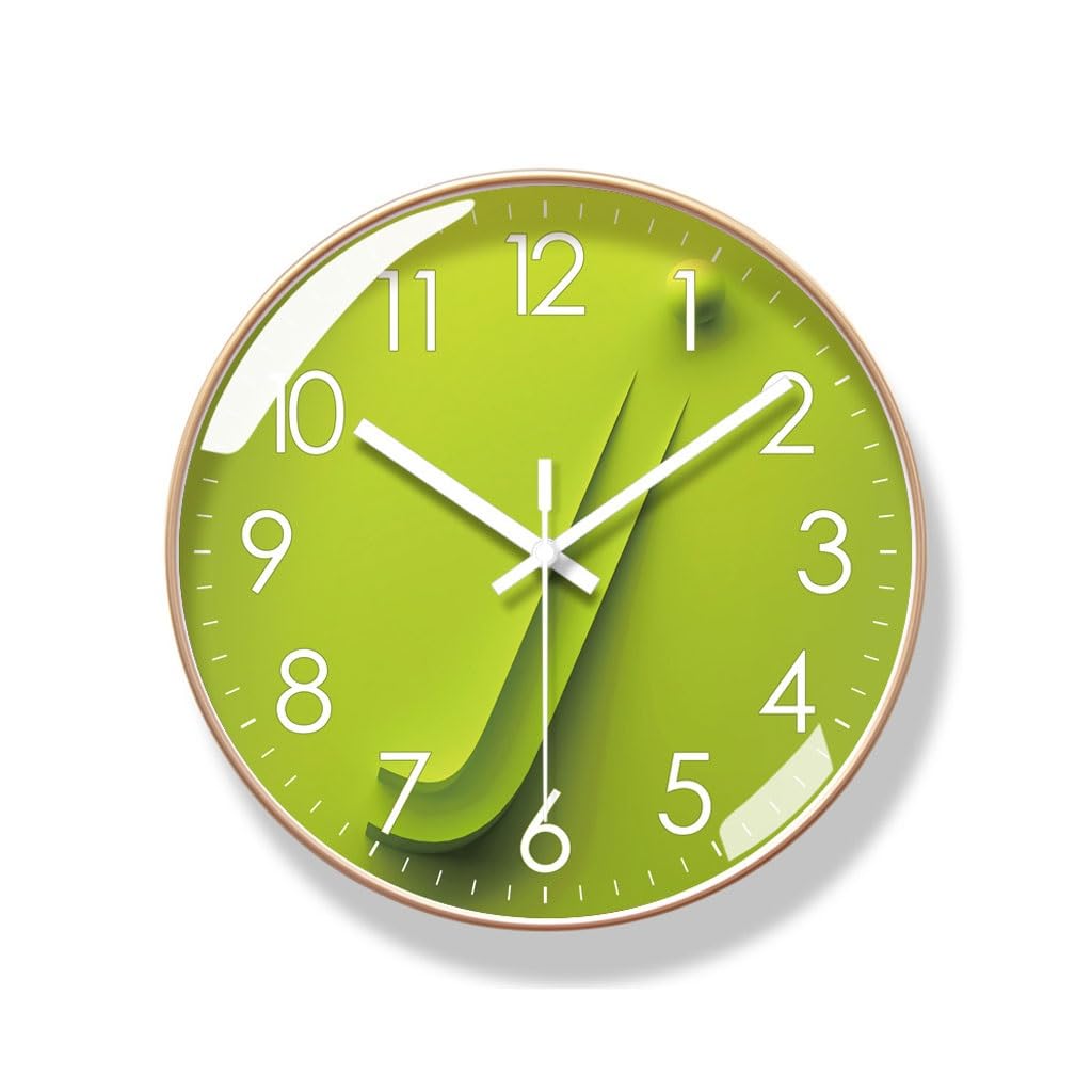 Orologio da parete Orologio da parete for soggiorno Orologio creativo for la casa Orologio al quarzo silenzioso con secondi di spazzata Reloj De Pared(B)