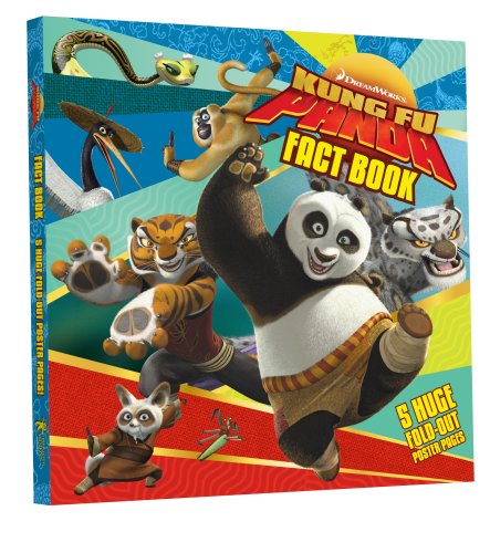 Kung Fu Panda Fact Book: 5 Huge Fold-out Poster Pages | Amazon.com.br