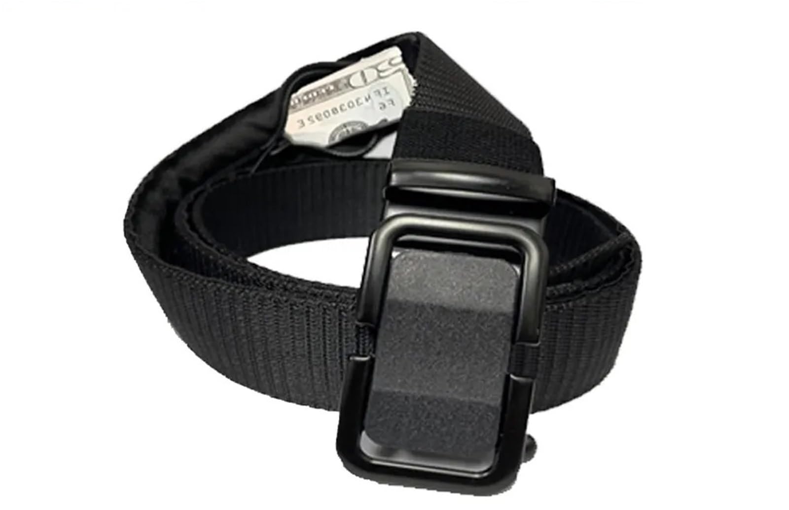 Haushaltstresor Safes Anti-Diebstahl-Gürtel, Hüfttasche für Damen, tragbar, versteckter Geldgurt, Geldbörse, Hüfttasche für Herren, geheimer Versteckgürtel, 120 cm(Metal Buckle)