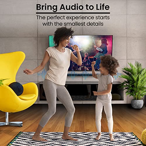 Eveo Universal Soundbar Mount - Heavy Duty & Deep L-Bracket Sound Bar Mount Under Tv Or Over, For Samsung, Jbl, Bose, Sony, Lg, Sonos, Roku & Other Brands - Easy To Install Sound Bar Wall Mount Shelf #TOP2