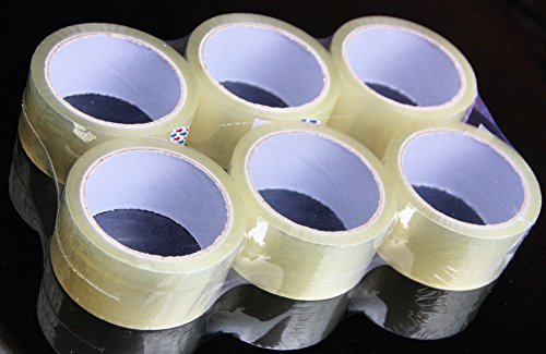 Preisvergleich Produktbild 6 Rollen Paketklebeband transparent #232