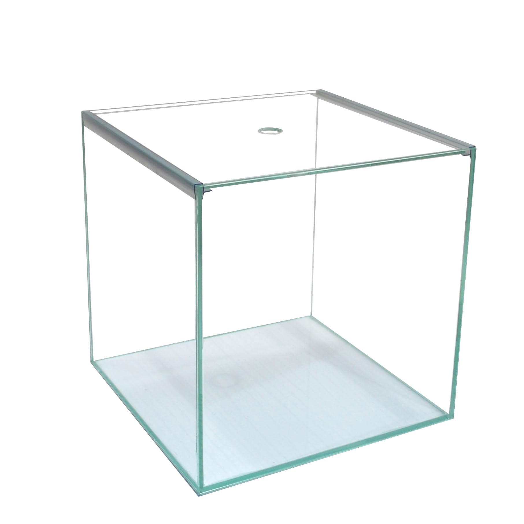 Glas-Aquarium Würfel 30×30×30 cm Ultra Clear Weißglas Nano Cube