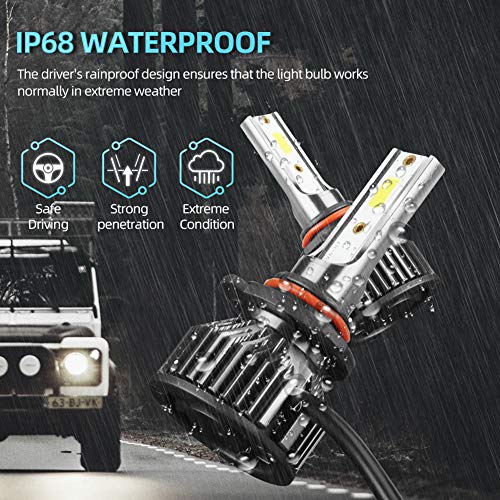 Luces LED para Jeep Patriot 2010-2017, 6000K blanco miniatura 2