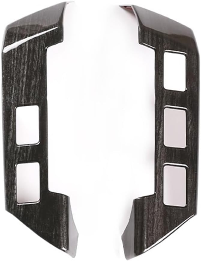 ステアリングホイールボタンカバートリムステッカー ランドローバーディスカバリー 3 LR3 04-09 に対応、フリーランダー 2 