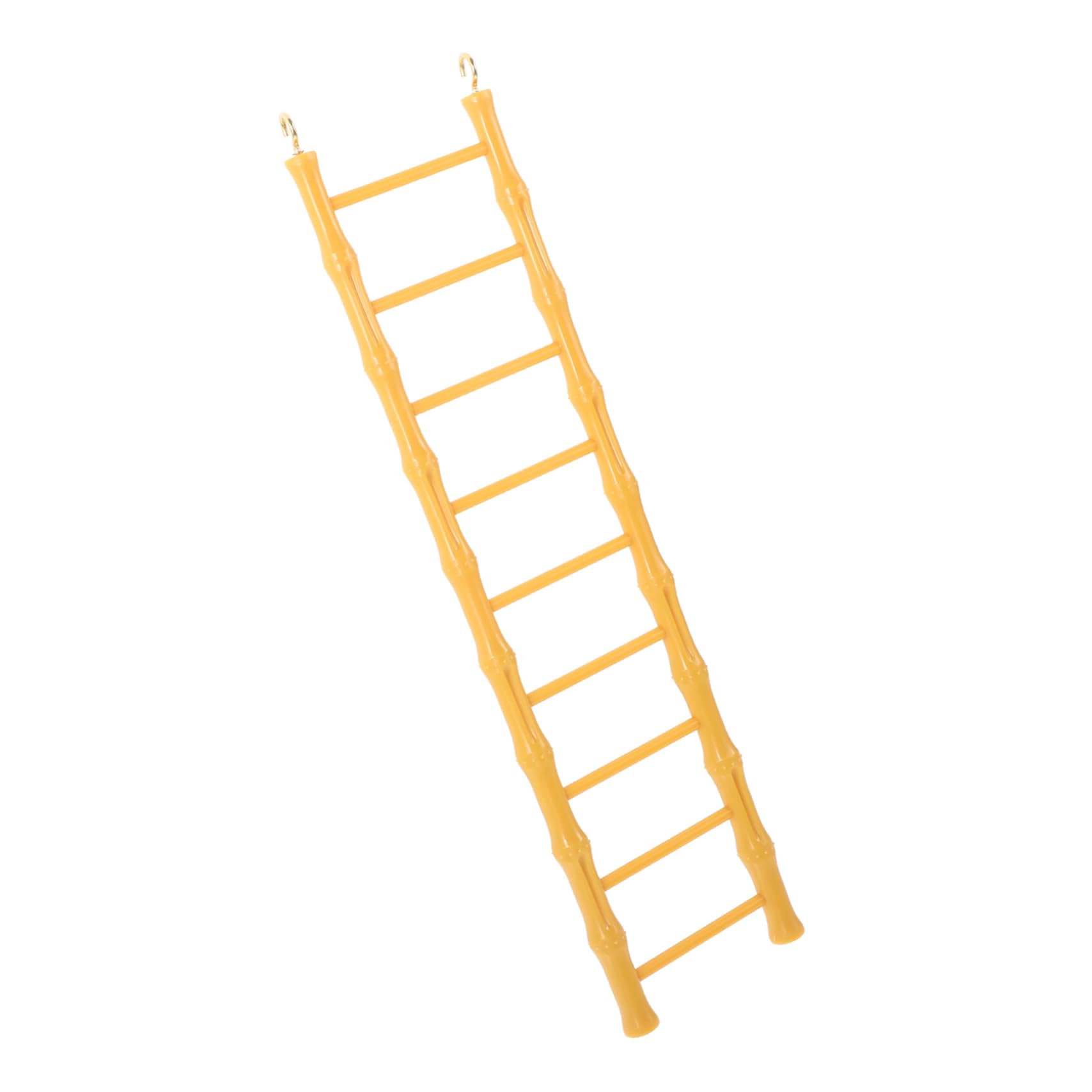 Garneck Parrot Toy Ladder Budgie Ladder Toy Hamster Climbing Step Small Pet Cage Accessory
