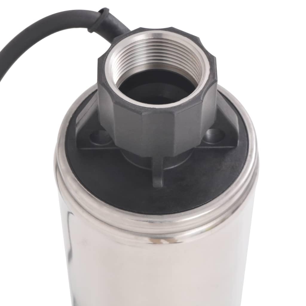 vidaXL Bomba Sumergible Agua Pozo Profundo 60m 900W Estanque Tanque Reservorio