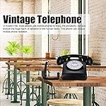 Vintage-Telephone-Solemn-Classic-European-Retro-Landline-Old-Fashioned-for-FamiliesBlack