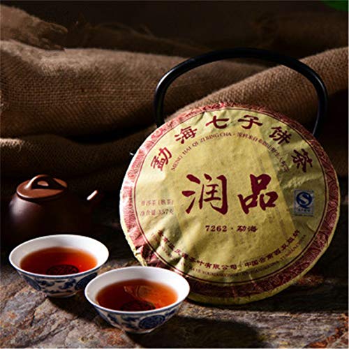 357g Yunnan Run Pin Seven Son Puerh té maduro Puerh té Pu Er té comida verde - Imagen 8