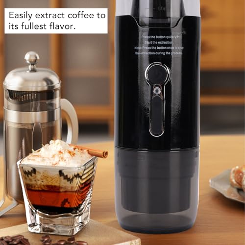 Cafetera portátil automática con batería 100 mL miniatura 2