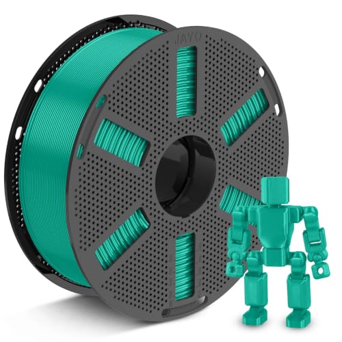 Image of JAYO PETG 3D Printer Filament 1.75mm, 1.1kg Reusable Spool, Grass Green
