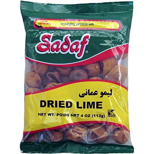 Sadaf Dried Lime Whole (Small) - Limu Amani, 4 oz