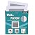 Drywall Patch, 6x6 in, 2 Pcs, Self-Adhesive Aluminum and Fiberglass Material for Wall Hole Repair, (6x6-2P)