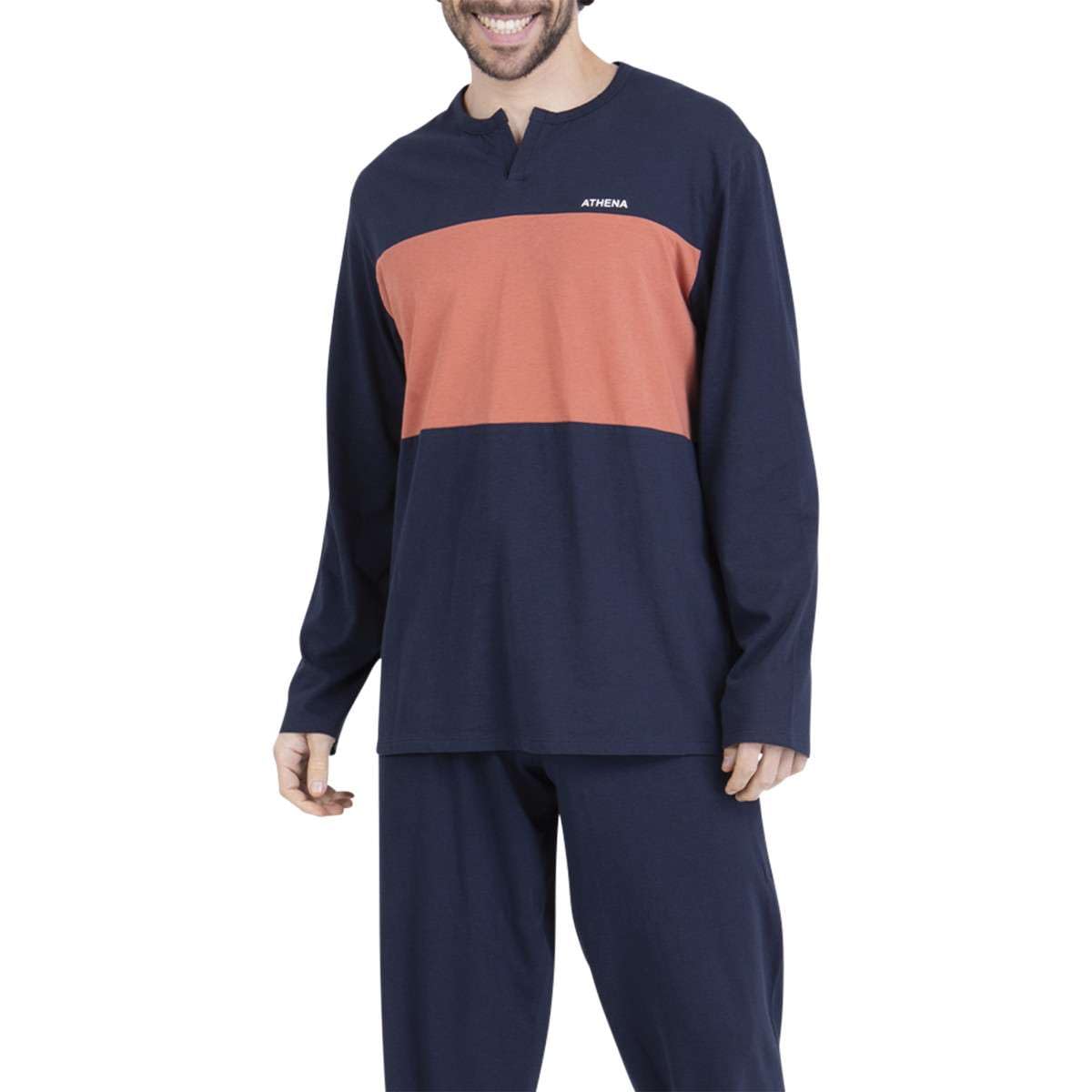 Athena Herren Chic 7q07 Pyjamaset