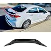 FITS 2020-2026 Toyota Corolla Sedan Glossy Black HIGH Kick Style Trunk Spoiler Wing