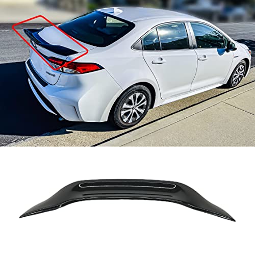 FITS 2020+ Toyota Corolla Sedan Glossy Black HIGH Kick Style