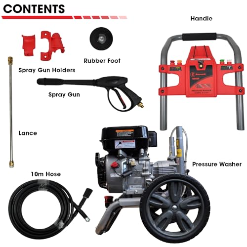 Ultimate Review of the RocwooD 3370 PSI Portable Washer: Power and Performance Unleashed RocwooD 3370 PSI Gas Pressure Washer