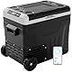 EUHOMY 50 Kompressor Kühlbox -20℃~20℃,12V Auto-Kühlschrank 12V DC/220V AC,Camping-Kühlschrank mit APP-Steuerung, Tragbarer Gefrierschrank mit Rädern für Camping, Reisen, Angeln, Outdoor