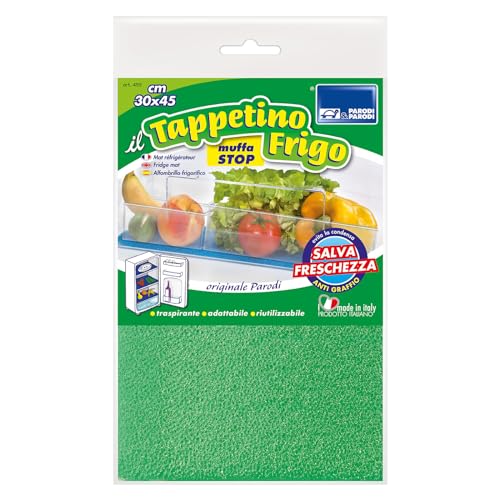 PARODI & PARODI– Tapis Fraicheur Fruits Légumes Réfrigérateur Salvafraîcheur, Tapis Fraîcheur Frigo Antimoisissure Polyuréthane contre Condensation...