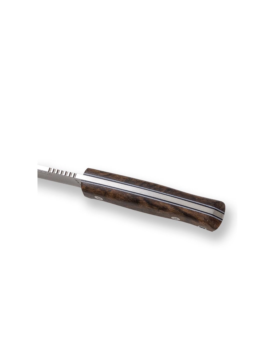 Joker CN59 - Jagdmesser mit Walnuss Griff BRAUN und Stahlblech von 10,5 cm. - Werkzeug für Jagd, Angeln, Überleben und Bushcraft - Hergestellt in Albacete