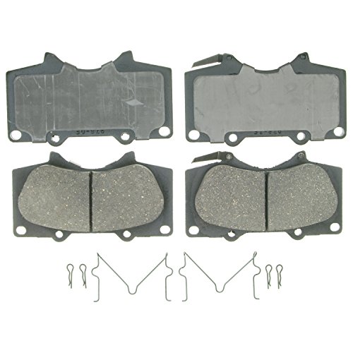 Wagner QuickStop ZD976 Ceramic Disc Pad Set Includes Pad Installation Hardware, Front