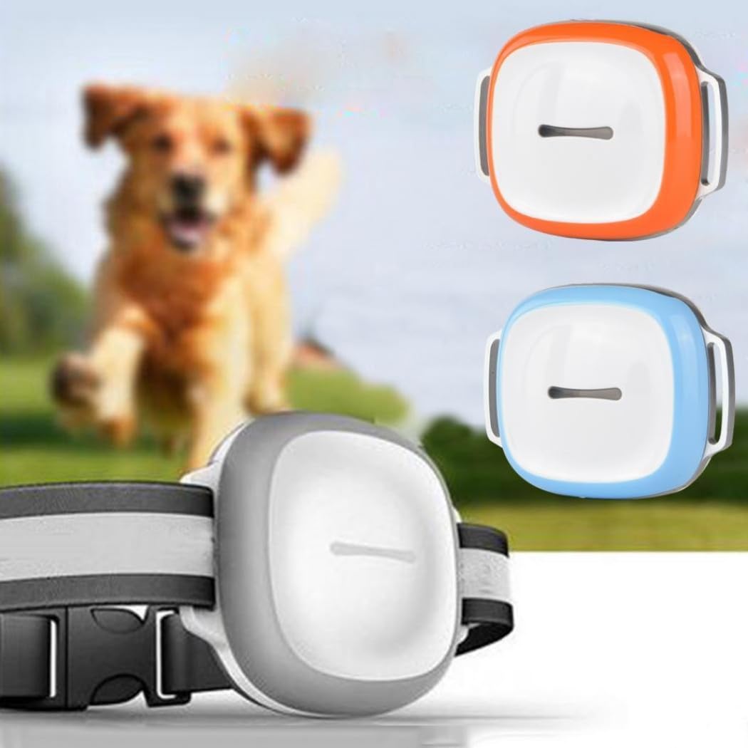 Trade Shop - Collare Localizzatore per Cane GPS Tracker per Animali Bambini Auto Moto Color