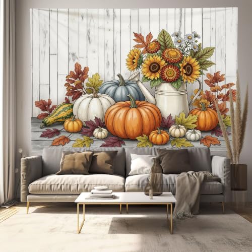 Tapisserie Automne Grand Format 230x180cm pour Habiller un Mur Vide - 3