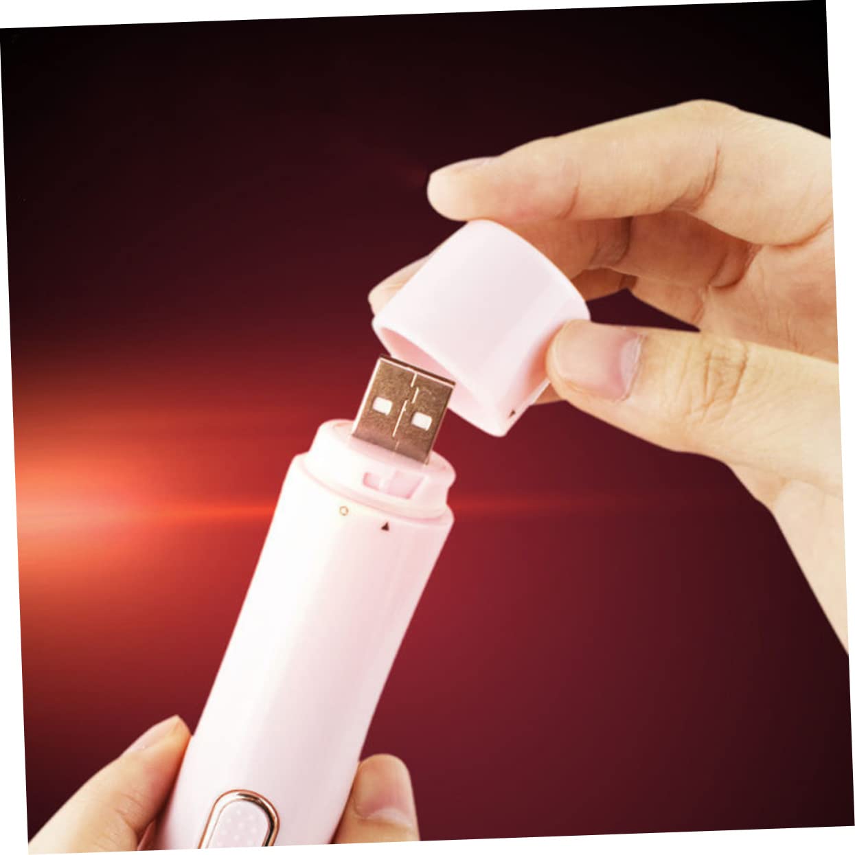 2 Sätze Elektrischer Rasierer für Damen Haarentfernungstool USB Aufladbar Tragbar für Gesicht Lippen Wangen und Beine Sicheres und Effektives Dehairing Tool