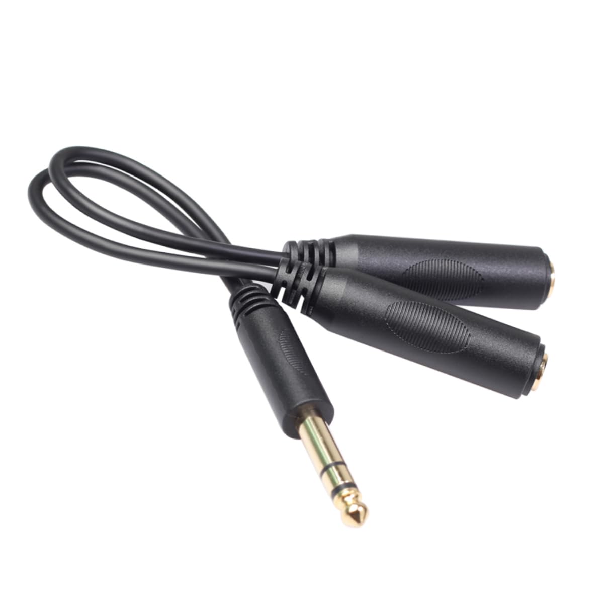 DOITOOL Cable Estéreo De 6 35 Mm para Auriculares Adaptador Divisor En Y para Conectar Auriculares A Una Computadora Portátil.