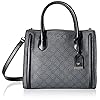 NINE WEST Aidenne Satchel Jet Black One Size