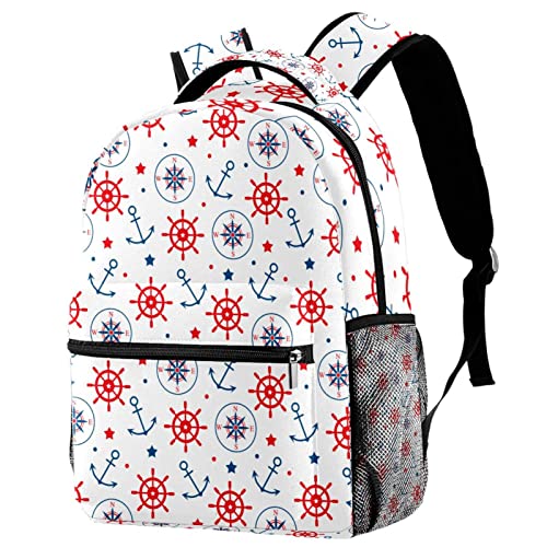 Sac à dos de voyage ancre marine pour les sorties scolaires et excursions des enfants