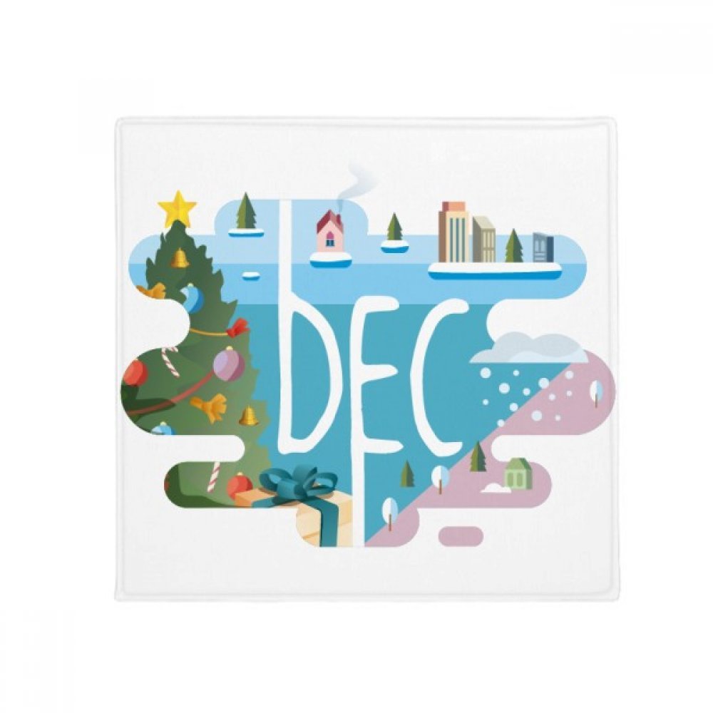 Idée cadeau tapis de sol Décembre 80cm déco pour cuisine et maison
