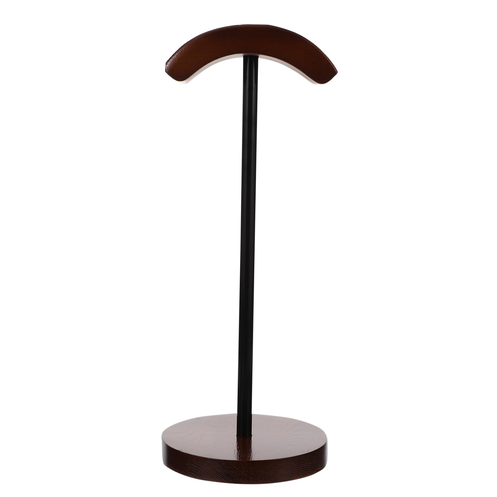 Supporto Porta Cuffie in Legno da Tavolo Appoggio Cuffie Over-ear Base Stabile per Cuffie Cablate o Wireless