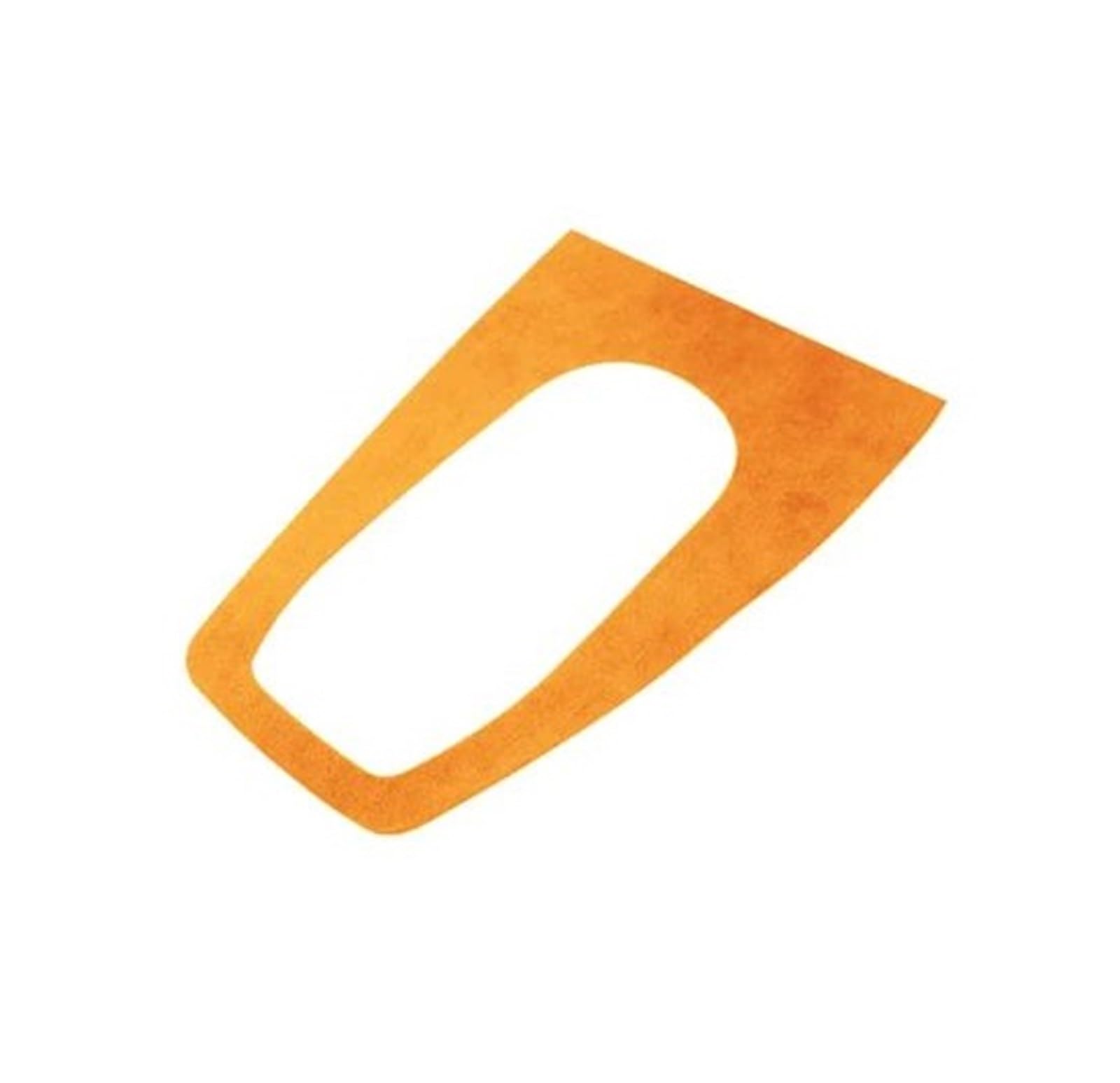 Fcaopcwama Orange Lhd Rhd B For Audi Q4 Etron 2021-2025 For E-Tron 2022-2025 Lhd Rhd Top Suede Trim Sticker Central Control Gear Shift Panel Interior Car Armrest Storage Box
