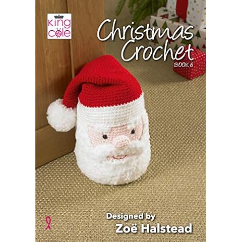 King Cole Christmas Crochet Book 6 by Zoe Halstead Cover