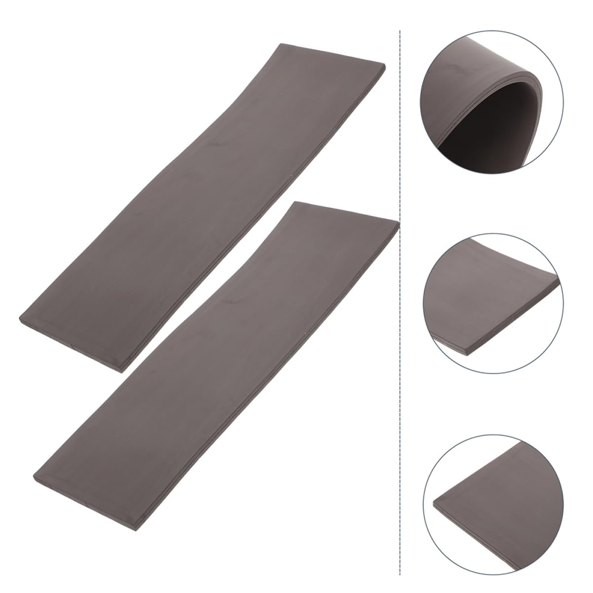 Gadpiparty 2 Stück Photosensitive Stempelmatte für Vielseitige Anwendungen Langlebige und Elastische Stempelunterlage für Präzises Drucken von und Stempeln Lösung für und Profiprojekte