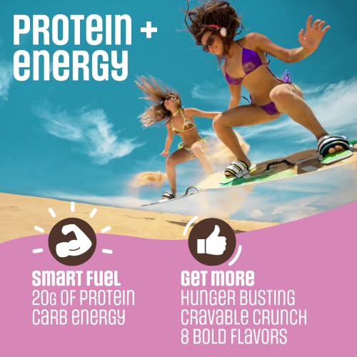 Image of Lenny & Larry's FITZELS Protein Pretzels (Everything Bagel) 8 Individual Bags 3 oz Each - High Protein Snacks with 20g of Plant Based Protein - Healthy Vegan Pretzels - Delicious Salty Taste