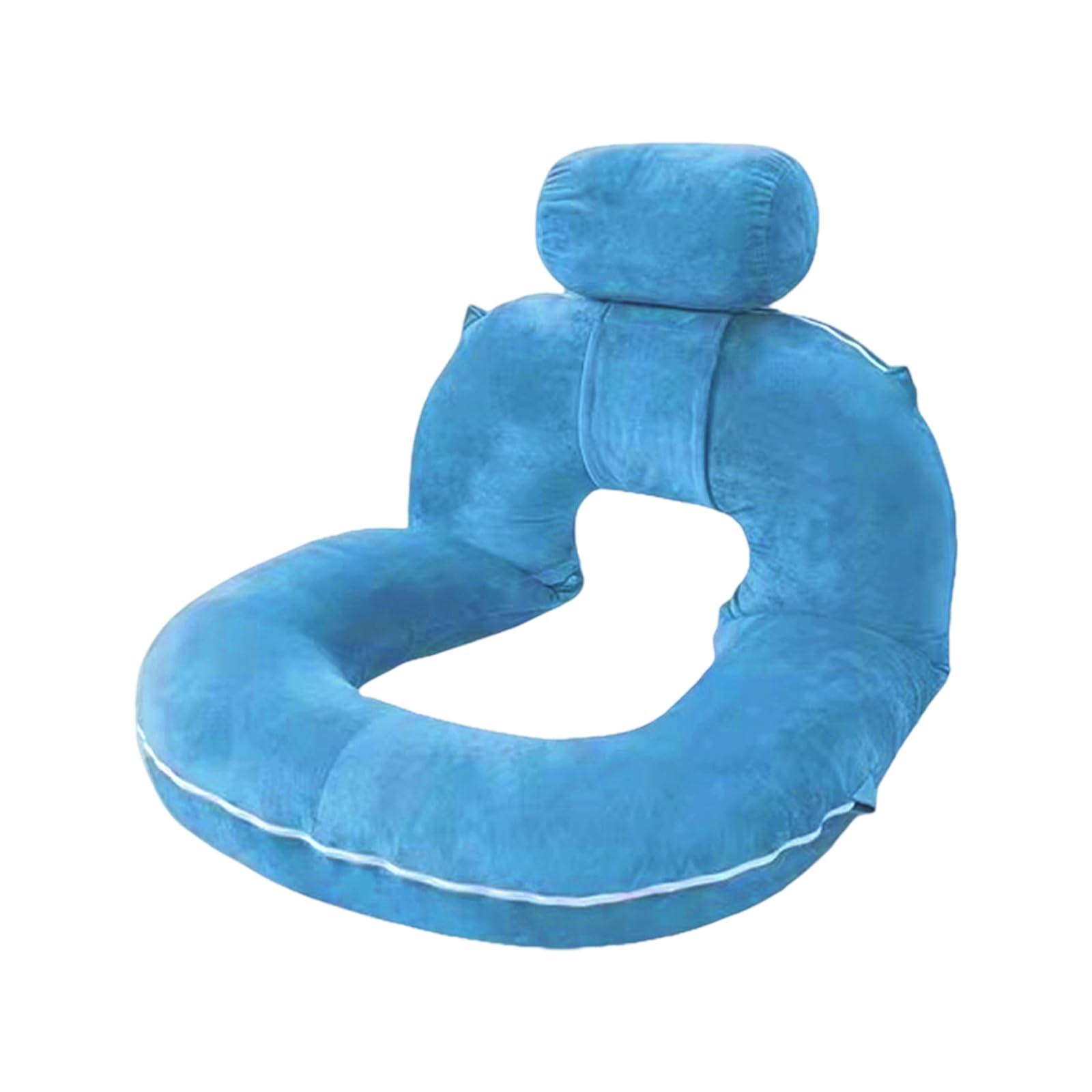 Cojín de Lectura para Cama y sofá,Almohada de Lectura Cama,Grande cojín de Respaldo con Cuello Desmontable, cojin Lectura para Adultos,Almohada de Apoyo para Leer,Relajarse,Descansar