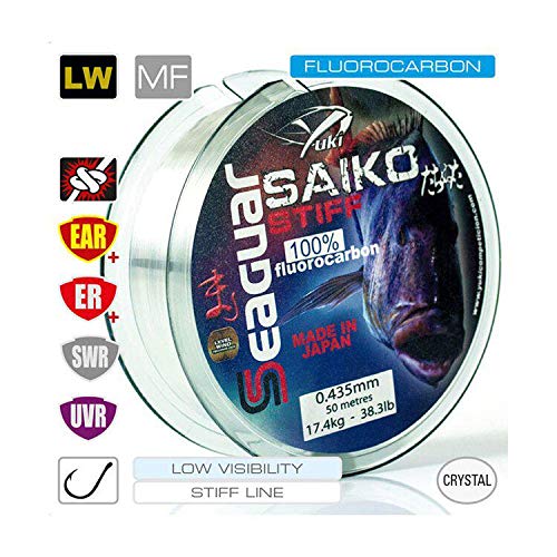 Seaguar Yuki Saiko Stiff Fluorocarbon Line 50 m