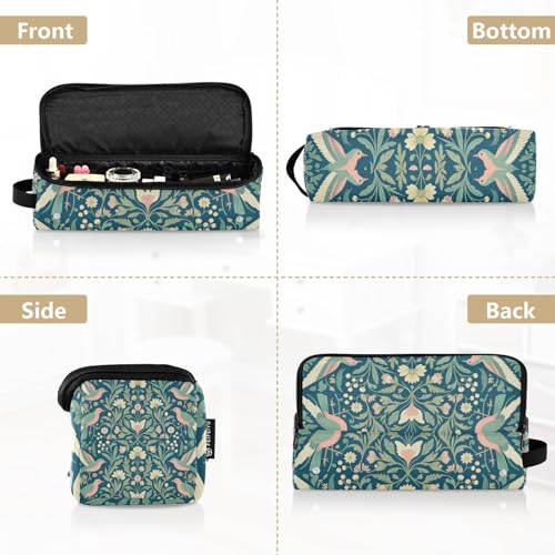 Bolsa organizadora portátil resistente al calor e impermeable para herramientas de cabello miniatura 5
